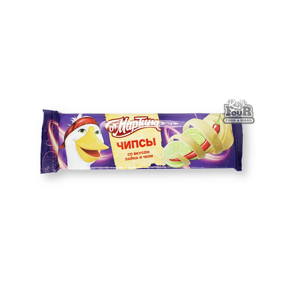 Chips "Ot Martina" with lime and chili flavor 45g